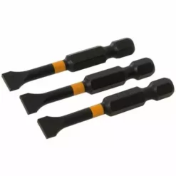 LOT DE 3 EMBOUTS DE VISSAGE IMPACT PLATS SL8 - 50 MM TRITON 676868