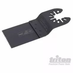 TRITON Lame En Acier 65 Mm Pour Outil Multifonction à Changement Rapide (bois Et PVC)