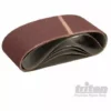 Bande Abrasive 100x610 Mm Sur Support Toile Triton Grain 60, Le Lot De 5