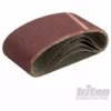Bande Abrasive 75x457 Mm Support Toilé Triton, Grain 100, Le Lot De 5 -Triton Boutique 23080777 1