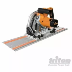 TRITON Scie Plongeante Avec Rail De Guidage 1 400 W, 185 Mm, TTS185KIT, TTS185KIT -Triton Boutique 28082135 4