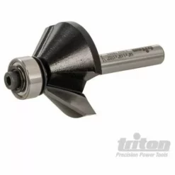 TRITON Fraise à Chanfreiner 1/4", 1-1/4" X 17/32" - 45°, 1-1-4 X 17-32 – 45°