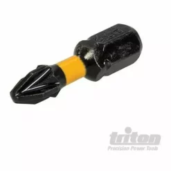 TRITON Lot De 25 Embouts De Vissage Chocs Pozidriv, PZ2 - 25 Mm, PZ2 - 25 Mm -Triton Boutique 28084433 3