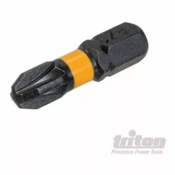 TRITON Lot De 25 Embouts De Vissage Chocs Pozidriv, PZ3 - 25 Mm, PZ3 - 25 Mm -Triton Boutique 28084434 3