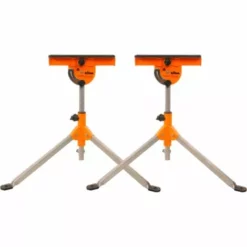 Triton Support à Rouleaux Multifonctions MSA200 - Orientable à 180° - Max 100 Kg - 80x80x107 Cm - Lot De 2