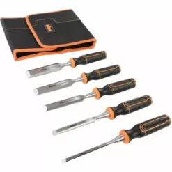 Lot Professionnel De 5 Ciseaux A Bois Triton De 6 13 19 25 Et 32 Mm