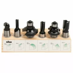 Coffret De 6 Fraises Triton A Defoncer Pour Defonceuse 1/2 -Triton Boutique 47882009 3